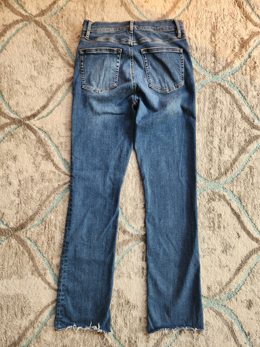 FRAME Le High Straight Long Denim Jeans Women’s Size 29 High Rise Stretch - Picture 3 of 16